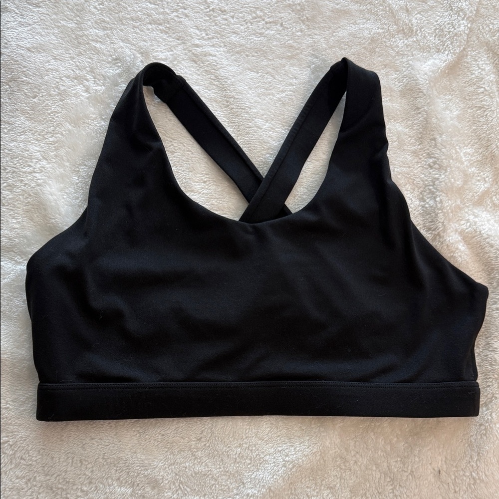 Women's Black Sports Bra